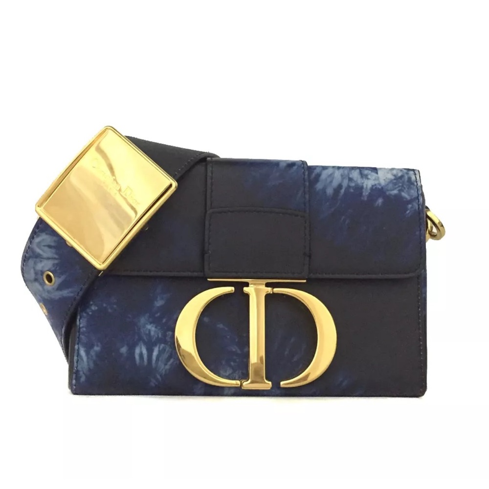 Christian Dior 30 Montaigne Leather Box Shoulder Bag